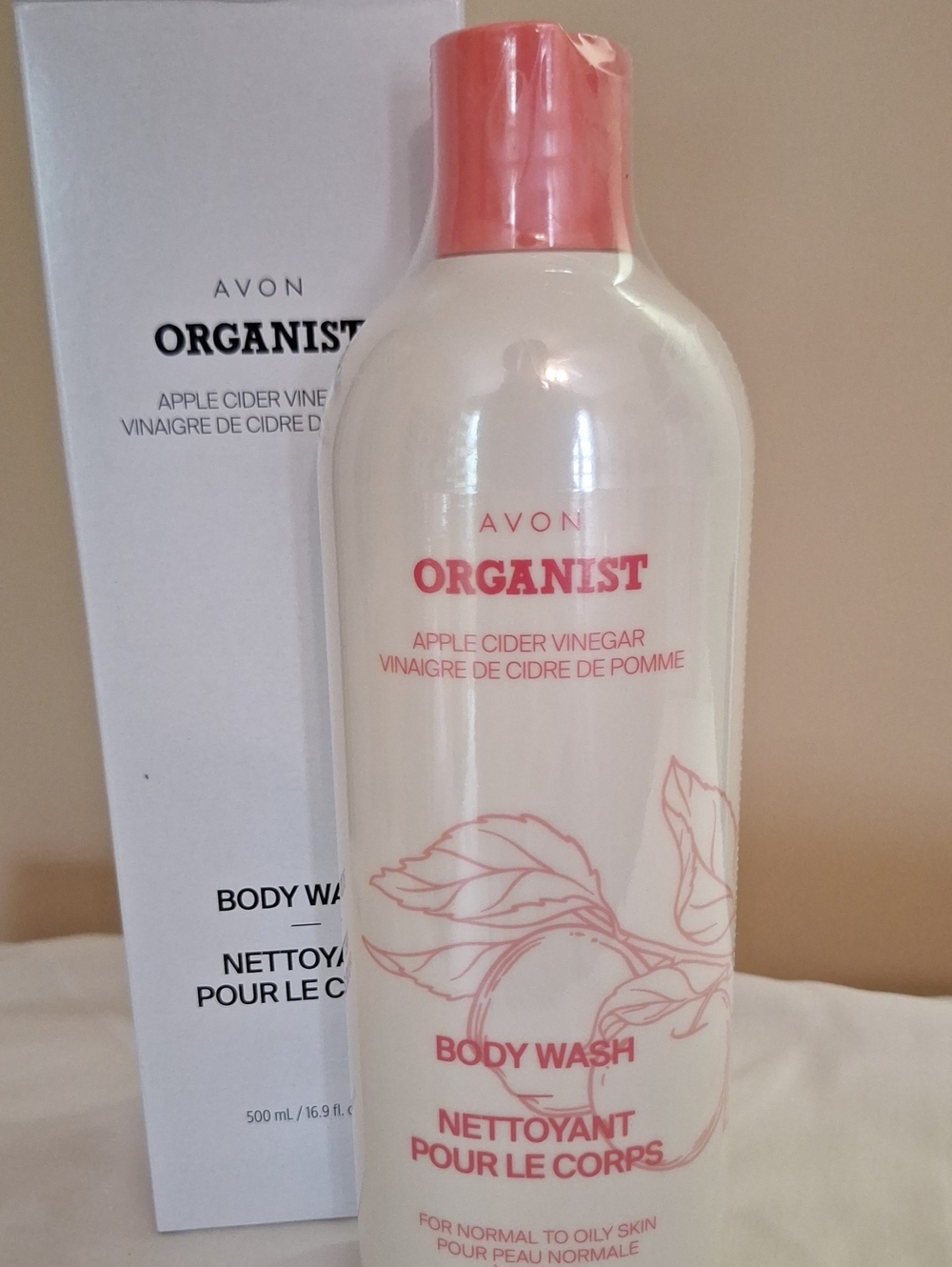 Avon Organist Apple Cider Vinegar Body Wash